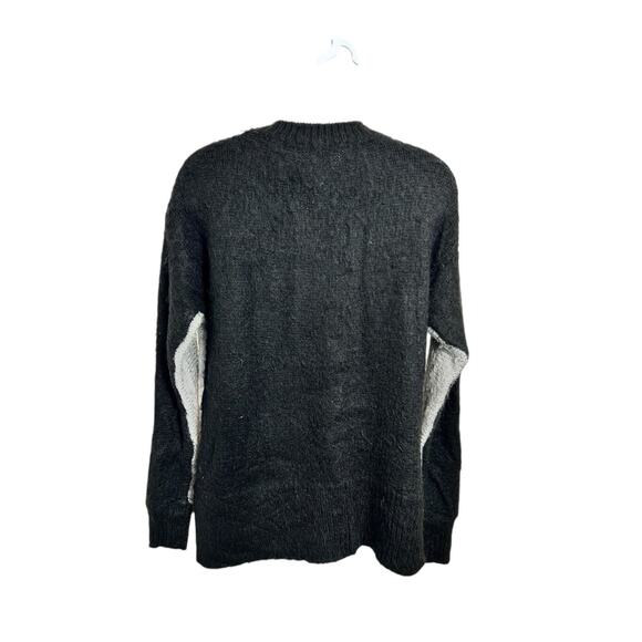 Simply Vera Pullover Sweater Sz XS Oversized Ombre Soft Long-Sleeve Top - Picture 5 of 6